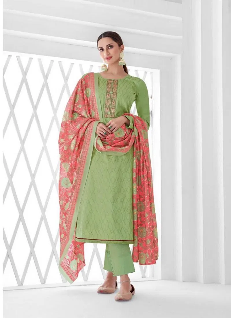 Nushrat Vol 5 By Suryajyoti Jam Stain Dress Material Catalog
